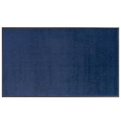 Lavex 4' x 6' Gray Washable Nylon Rubber-Backed Indoor Entrance Mat