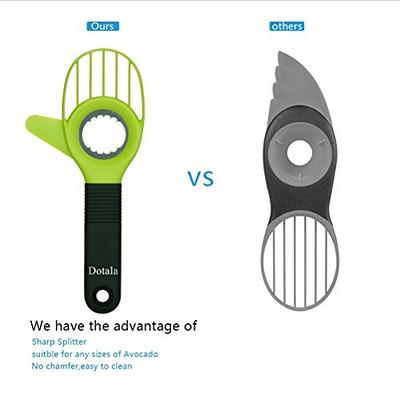 3 in 1 Avocado Slicer | Avocado Cutter Tool | Avocado Slicer Seed Remover |  Multifunctional Avocado Peeler with Grip Handle and Avocado Keeper