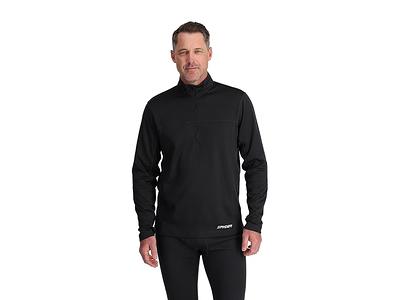 Spyder Charger 1/2 Zip (Black) Men's Clothing - Yahoo Shopping