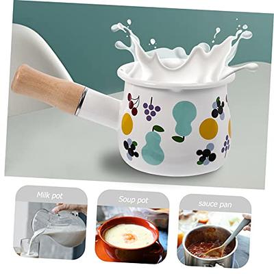 chocolate melting pan Excellent Single Handle Small Saucepan Small Soup Pot  for