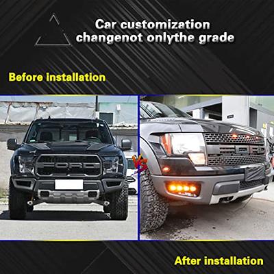 ECAHAYAKU DRL LED Daytime Running Lights Fog Lamp for Ford Raptor