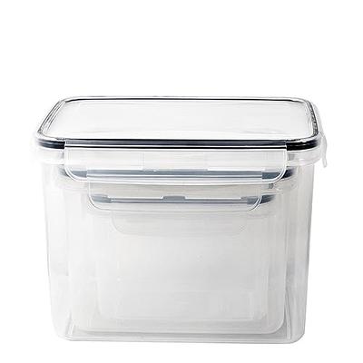 1pc Clear Food Storage Box,Food Storage Container With Lid, Plastic Kitchen  And Pantry Organization Canisters