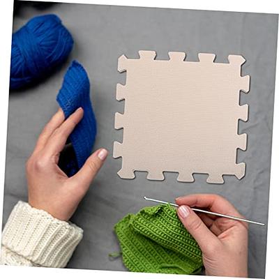 Blocking Mats for Knitting and Crochet, Extra Thick Blocking Boards with  Grids, Foam Blocking Board, Interlocking Foam Blocks for Needlework or