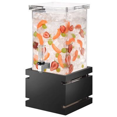 one gallon clear plastic drink dispenser