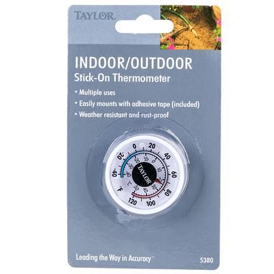 Cooper Atkins 212-150-8 Indoor/Outdoor Wall Thermometer 12 Dia