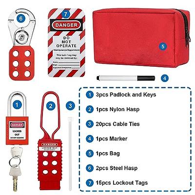 Lockout Tagout Station Breaker Loto Kit Loto Hasps,Loto Tags