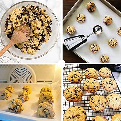Cookie Scoop Set - Include 1 Tbsp/ 2 Tbsp/ 3tbsp - 3 Pcs Cookie Scoops For  Baking - Cookie Dough Scoop - Made Of 18/8 Stainless Steel