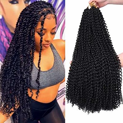 7 Packs Senegalese Twist Crochet Hair 22 Inch Crochet Braids Hair