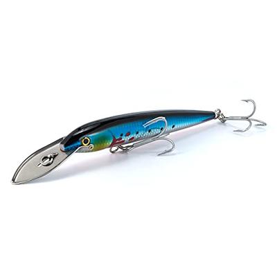 Dr.Fish Topwater Popper Saltwater Fishing Lures, 8 Inches GT