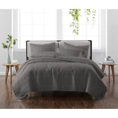 Solid Quilt Set WHITE KING