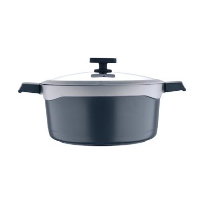 IMUSA IMUSA PTFE Nonstick Hammered Dutch Oven with Glass Lid 10 Quart -  IMUSA