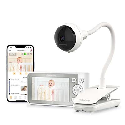 Simyke Upgrate Video Baby Monitor,WiFi Baby Camera,2.8 Display and App  Control,1200ft Long Range,2 Way Talk,Auto Night Vision,Sound