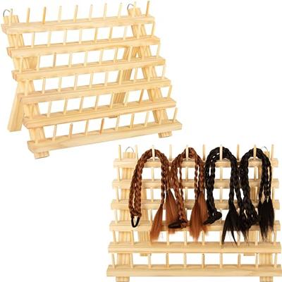 Wooden 48 spool Sewing Thread Rack Sewing Embroidery Thread - Temu