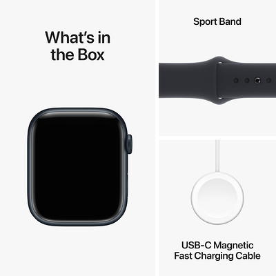 Apple Watch Series 9 GPS + Cellular 45mm Midnight Aluminum Case