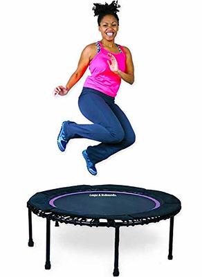 JumpSport 39 Inch Beginner Friendly Portable Foldable Rebounder Fitness  Trampoline with Access to Free Workout Videos for Exercise, Black - Yahoo  Shopping