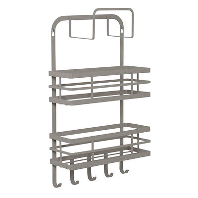 Honey-Can-Do Flat Wire Steel Shower Caddy, Grey - Yahoo Shopping