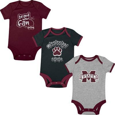 Infant Tiny Turnip White New York Yankees 3-Piece Dinosaur Bodysuit Set