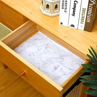 Viseeko Drawer and Shelf Liners for Kitchen Cabinets: Marble