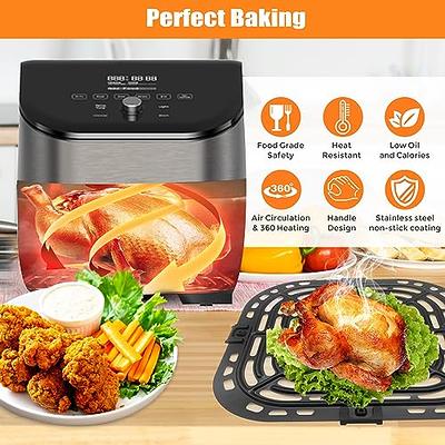 Air Fryer Grill Pan for Instants Vortex Plus Gourmia GAF680/685 6QT Air  Fryers, Premium Air Fryer Grill Plate Tray with Rubber Feet for Instants
