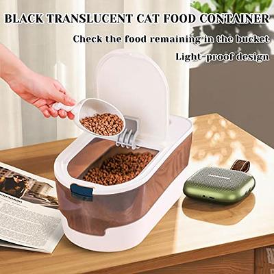 Dog Food Storage Container, 20-23 Lbs Pet Cat Food Storage