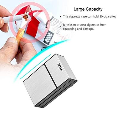 Cigarette Case, 16 Capacity Waterproof Cigarette Case, Smell Proof Joint  Holder, Pocket Box for Weed Accessories, Airtight Cigarette Pack, Best  Birthday Christmas Gifts for Women Men (Black) - Yahoo Shopping