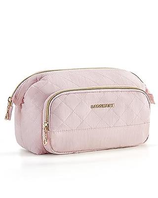 Large Make up Bag for Her Pink Designer Cosmetic Bag for 