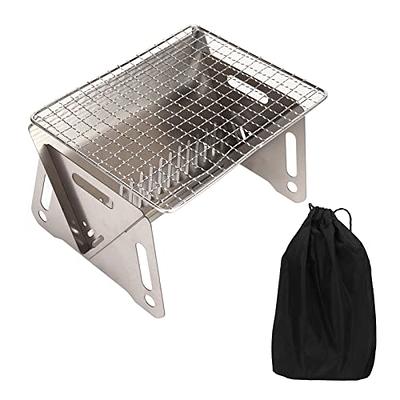 Charcoal Grill,Portable for Barbecue, Folding BBQ Grill, Small for Outdoor  Camping Hiking Picnics Traveling 24''x13''x9