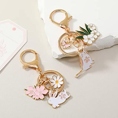 Easter Keychain Creative Personality Cute Bunny Keychain Pendant Bag new