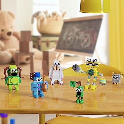 Cartoon My Singing Monsters Wubbox Building Block Toys Game Peripherals  5pcs/Set