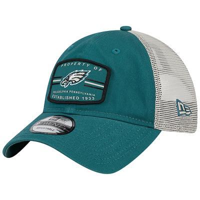 New Era Men's Black, White Philadelphia Eagles Logo Patch Trucker 9Forty  Snapback Hat - Macy's