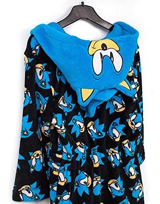 Sonic the Hedgehog Dressing Gown Kids Boys Character Bath-robe 9