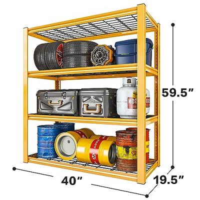 4-Shelf 6' Industrial Storage Rack