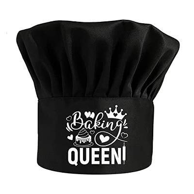 Baking Queen,Funny Chef Hat，Adjustable Kitchen Cooking Hat for Women,Bake  Lover Gift,Kitchen Gift for Women，Birthday Gifts for Bakers Mom, Wife,  Girlfriend, Grandma Black - Yahoo Shopping