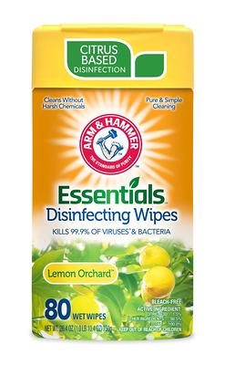 Boulder Clean Disinfecting Wipes, Fresh Lemon, Eco-Friendly