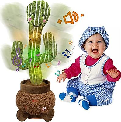 Dancing Cactus Baby Toys 6 To 12 Months, Talking Cactus Toys Repeats What  You Say Baby Boy Toys