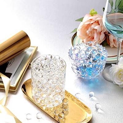 60000 Clear Water Gel Jelly Beads,Vase Fillers for Floating Pearls, Floating  Candle Making, Wedding Centerpiece, Thanksgiving Day Christmas New Year  Decoration Floral Arrangement (Transparent) 