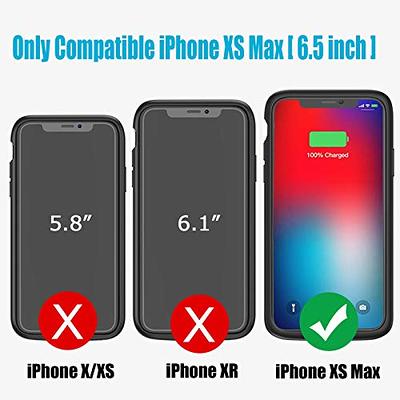 Battery Case for iPhone XR, 7000mAh Slim Portable Rechargeable Smart  Protective Battery Pack Cover Power Bank Charging Case Compatible with  iPhone XR