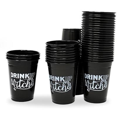 4E's Novelty Drink Up Witches Plastic Cups for Halloween 50 Pack 16 oz  Disposable Halloween Plastic Cups Bulk for Hot & Cold Drinks, Witch Party  Supplies - Yahoo Shopping