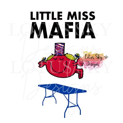 Little Miss Mafia  Ready To Press Sublimation Heat Design Transfer Bills  Smash Tables - Yahoo Shopping