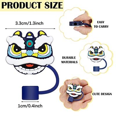 Cute Silicone Straw Plug,Straw Silicone Plug Cute Cartoon Straw