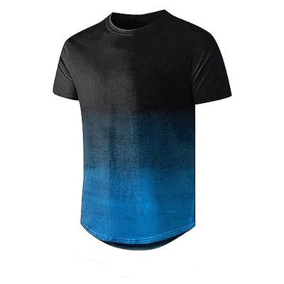 Tshirts Shirts for Men Casual Summer Fashion Short Sleeve Round