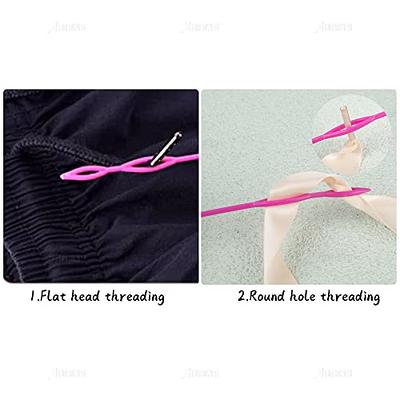 AUEAR, 3 Pack Drawstring Threader Easy Threader Flexible Needle