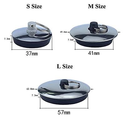 Bathroom Sink Drain Stopper Universal Stainless Steel Basin - Temu