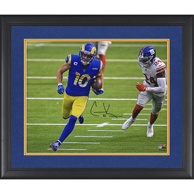 Daniel Jones Framed Signed Jersey Beckett Autographed New York Giants