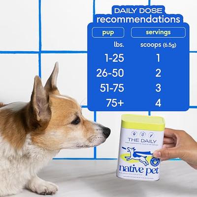 Native Pet The Daily Dog Supplement - 11 in 1 Dog Multivitamin