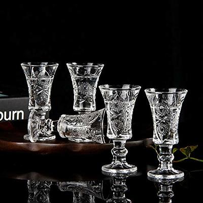 6Pcs Highball Glasses Lead-free Drinking Glasses with Heavy Base