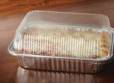 The Pioneer Woman 9 x 13 Disposable Foil Cake Pans with Clear Lids, (2  Count) 