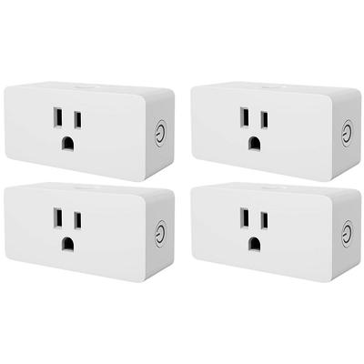 Enbrighten Wi-Fi Smart Plug, 51512, White, 2 Count