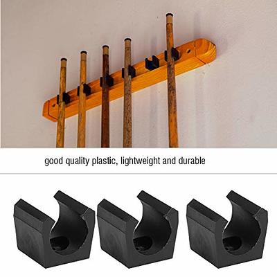 Ejoyous Billiard Pool Holder, 6 Pieces Wall Mount Pool Cue Rack