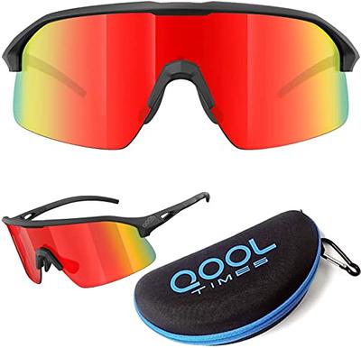 Mens Oakley Wraparound Sunglasses